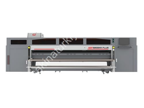 320 Cm 16 Kafalı Rulodan Ruloya Led Uv Baskı Makinesi
