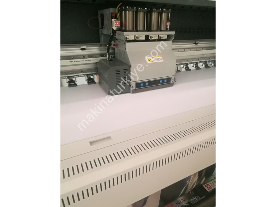 320 Cm 4 Head Roll to Roll Led Hı-Uv Printing Machine