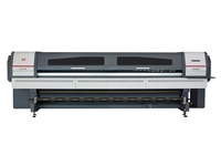 320 Cm 4 Kafalı Rulodan Ruloya Led Hı-Uv Baskı Makinesi