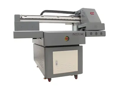 60 Cm X 90 Cm 3 Kafalı Flatbed Led Uv Baskı Makinası