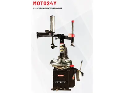 Robot Kollu Dijital Saatli Motosiklet Lastik Değiştirme Makinası 