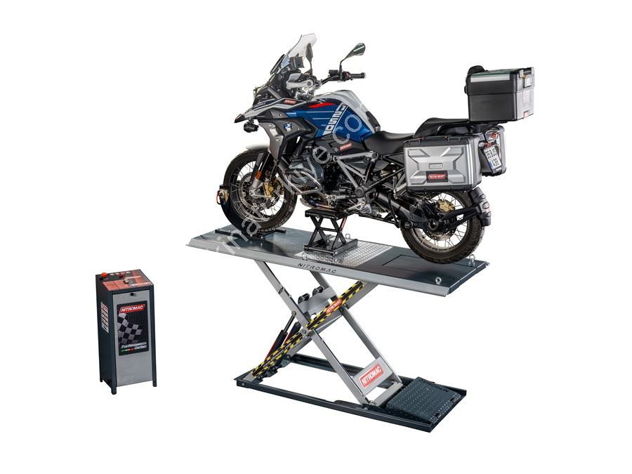1 Ton Air-Powered Front Tire Locked Motorcycle Lift