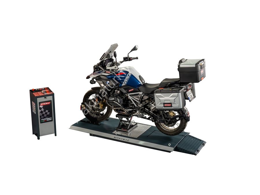 1 Ton Air-Powered Front Tire Locked Motorcycle Lift