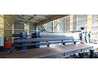 40 Platten 1000x1000 mm Industrielle Abwasserfilterpresse