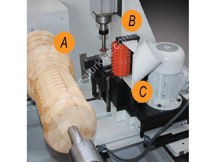 3 Eksen Tornalı Ahşap CNC İşleme Merkezi 