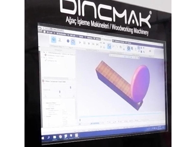 Tour de copie pour bois CNC de haute précision multifonction - 3