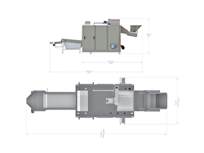 75-100 Kg/Hour 3-Band Nut Roasting Machine - 3