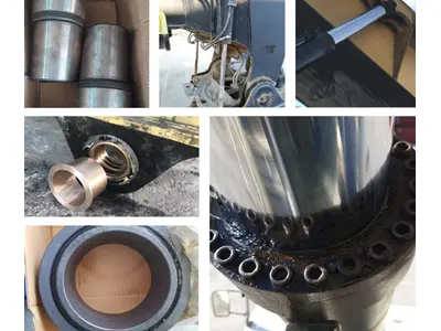 Bom Lift Teleskop Damping Silindir Fason Metal Parça İmalatı