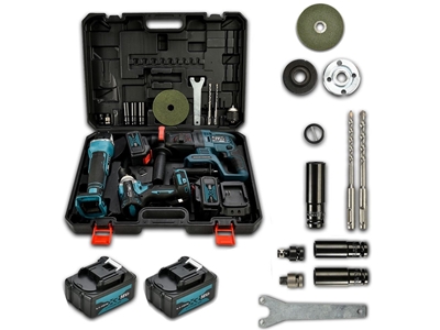 Cordless 58V 3-Piece Breaker Driller Hilti Grinding and Nut Removing Set - 5