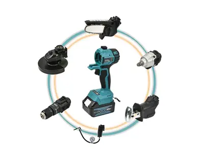 Multievo 6'lı Set 58V Çok Amaçlı Şarjlı Set Takımı