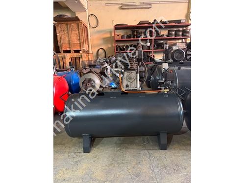 Compresseur à piston Abac de 200 litres d'origine italienne
