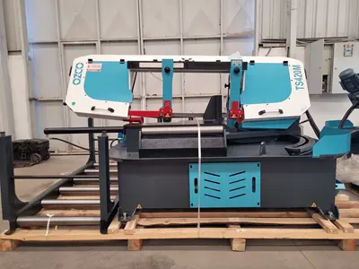 TS420M Yarı Otomatik Açılı Kesim Şerit Testere