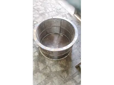Plastik Kırma Makinası İçin Yeni Sistem Elek İmalatı
