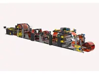 500 Adet/Dk 4+2 Renk E-Ticaret Kargo Zarf Kese Kağıdı Makinesi
