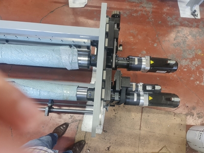 1400mm Sleave Dişlisiz Tamburlu Flexo Baskı Makinası - 7