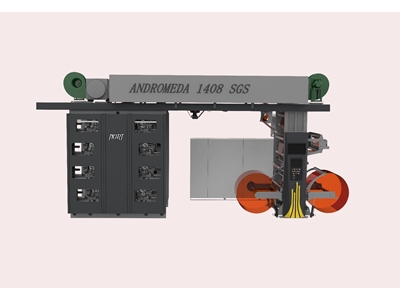 1400mm Sleave Dişlisiz Tamburlu Flexo Baskı Makinası - 1