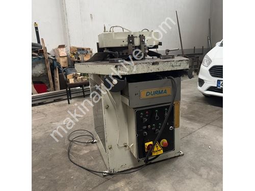 Durmazlar Marka 200X4 Mm Açı Ayarlı Hidrolik Köşe Kesme Makinesi