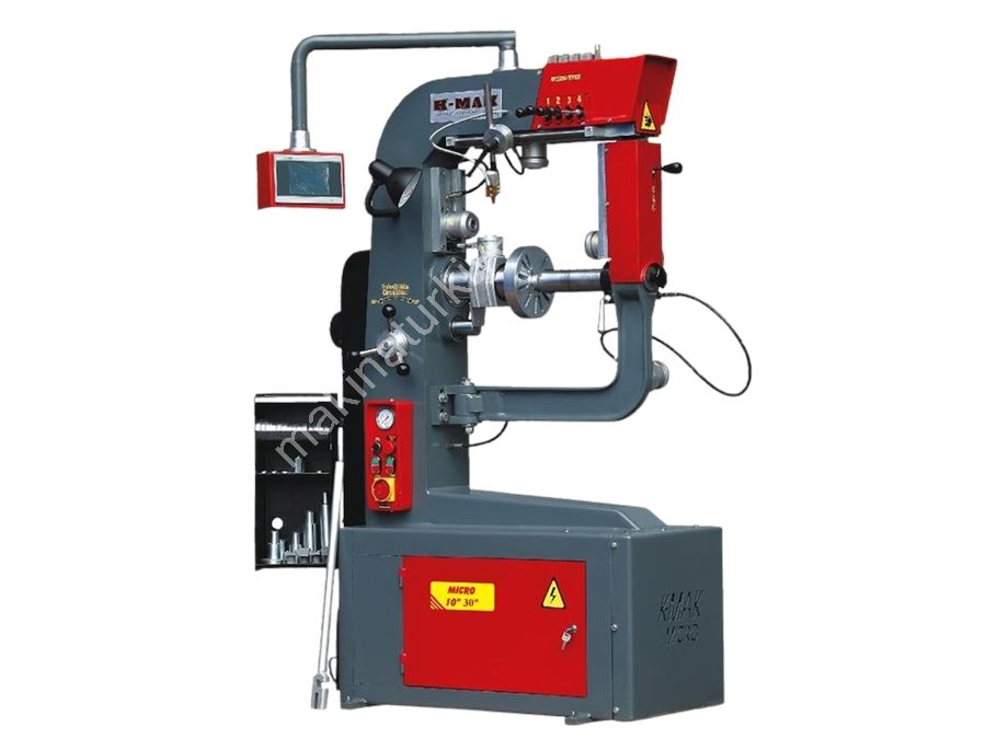 10”- 30” Computer Controlled 5-Piston Electro-Hydraulic Wheel Straightening Machine
