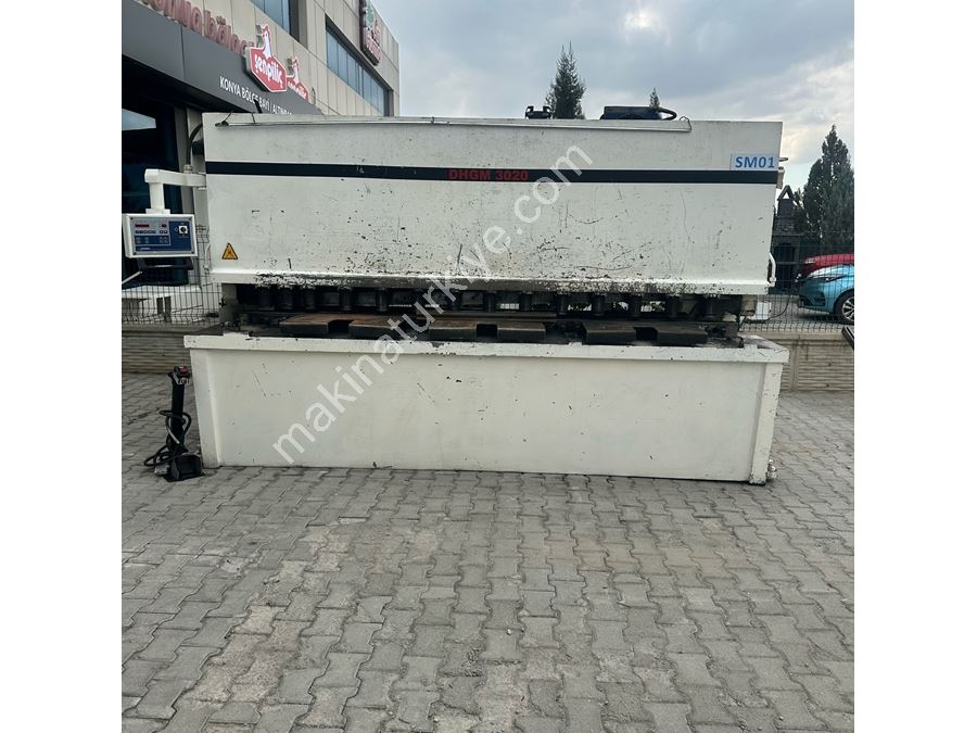 Durmazlar Brand 3 Meter 20 mm NC Hydraulic Guillotine Shear