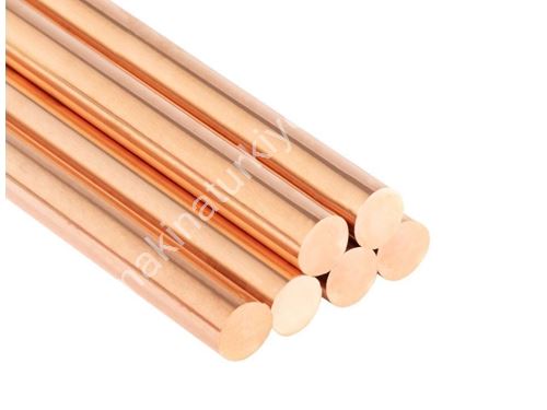 ⌀40 Çap 3 Metre Pirinç Metal Çubuk