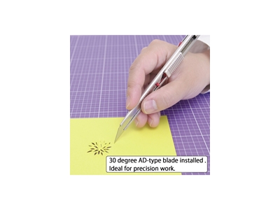 Profesyonel 30 Derece Açılı Maket Bıçağı AD-2P - 1