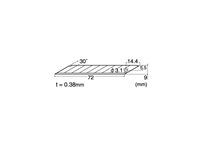 Lame de maquette NT Cutter BD-1800 9mm 30 degrés Ppf 100 pièces