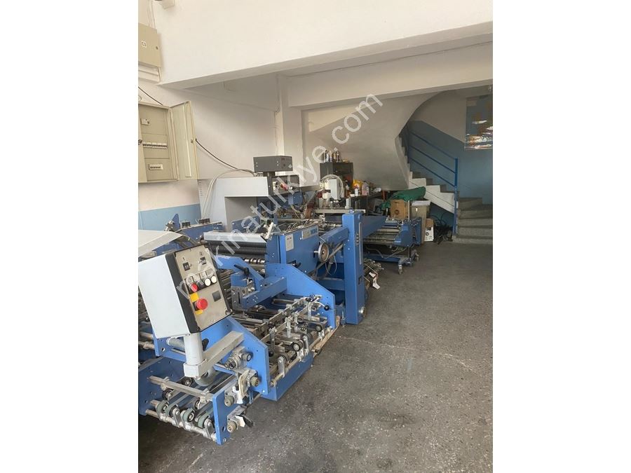4 Bags 2 Axe 16 Page Crushing Folding Machine