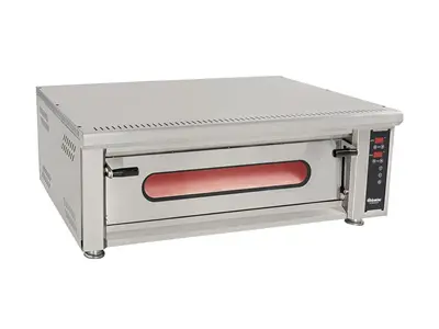 4'Lü Tek Katlı Elektrikli Dijital Pizza Fırını
