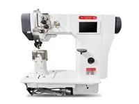 Column Full Automatic Double Needle Hem Sewing Machine