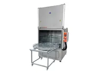 1350 mm Pnömatik Önden Kapaklı Döner Sepetli Yıkama Makinası