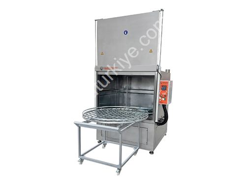 1350 mm Pnömatik Önden Kapaklı Döner Sepetli Yıkama Makinası