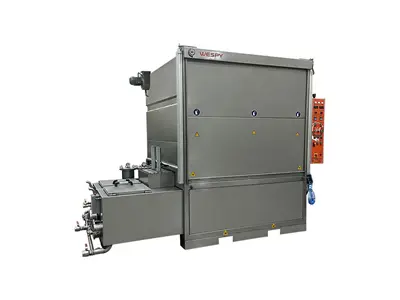 1850 mm Özel Pnömatik Önden Kapaklı Döner Sepetli Yıkama Makinesi