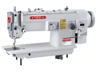 Machine à coudre en cuir à point zigzag une aiguille automatique à entraînement direct