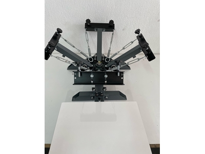 4 Renk 1 İstasyon T-Shirt - Tekstil Ahtapot Serigrafi Baskı Makinesi - 12