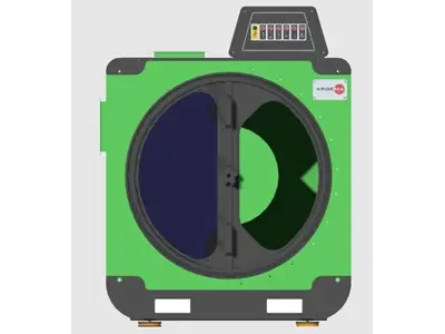 Manual Discharge Waste Bin Electromagnetic Fiber Metal Holder