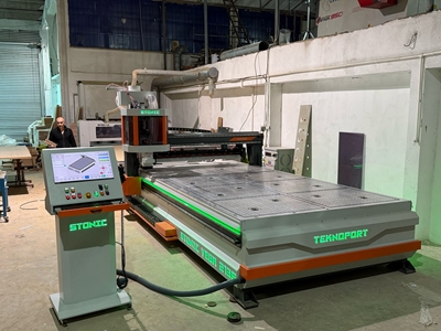 2100x3700 mm Ahşap İşleme CNC Router - 3