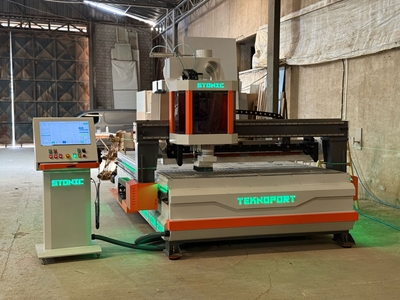 2100x3700 mm Ahşap İşleme CNC Router - 5