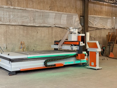 2100x3700 mm Ahşap İşleme CNC Router - 4