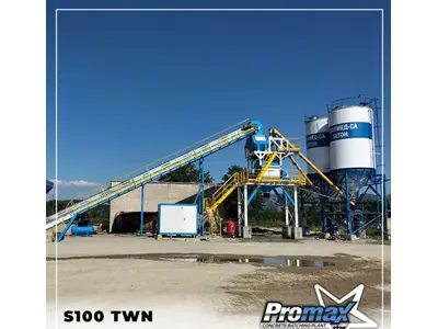 100 m³/S Sabit Beton Santrali