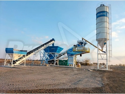 100 m³/S Mobil Beton Santrali - 1