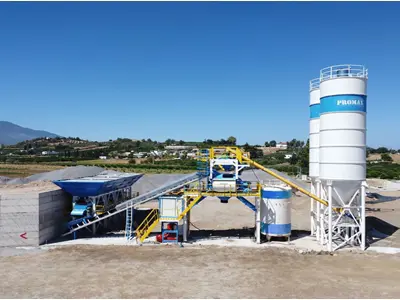 100 m³/S Kompakt Tak-Çalıştır Beton Santrali