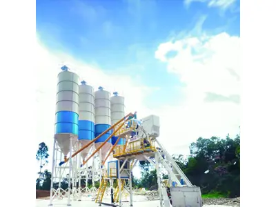 100 m³/S Kompakt Kovalı Sistem Beton Santrali