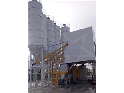 100 m³/S Kompakt Kovalı Sistem Beton Santrali - 1