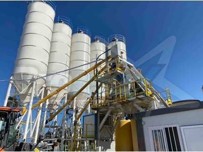 100 m³/S Kompakt Kovalı Sistem Beton Santrali - 3