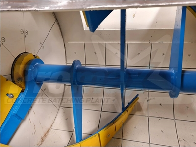 1500 Litre Single Shaft Beton Karıştırıcı Mikser - 3