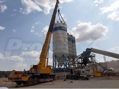75 m3 / 100 Ton Çimento Silosu - 9