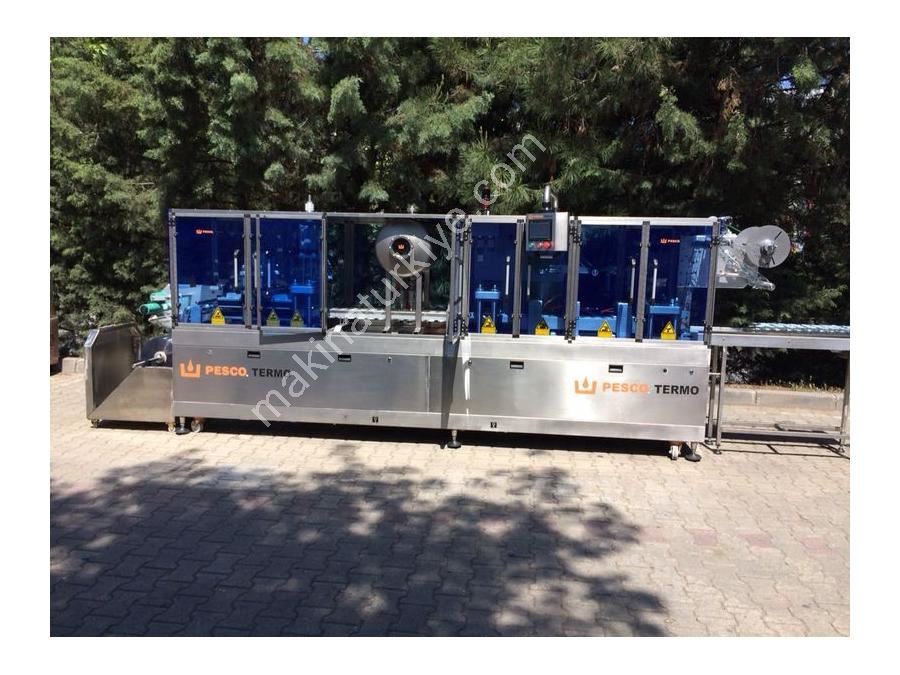 9000-10.000 adet/saat 8'Li Bardak Su Termoform Makinesi