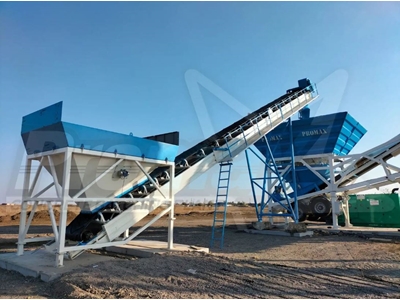 6 m³ Aggregate Feeding Unit Sand Bunker - 0