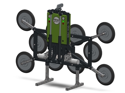 1500 Kg Système de Levage sous Vide à Batterie pour Marbre, Céramique et Verre - 3