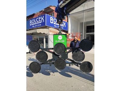 1200 Kg Bataryalı Vakumlu Mermer Seramik Cam Kaldırma Sistemi - 3